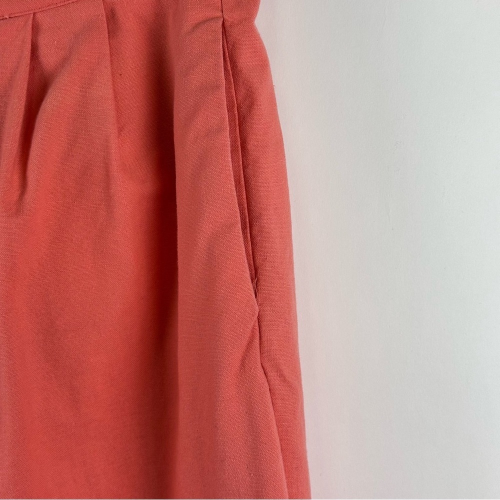 JustFab Women's Linen Wide Leg Dress Pants - Picture 4 of 9